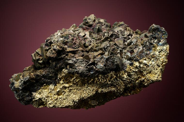 TETRAHEDRITE on PYRITE